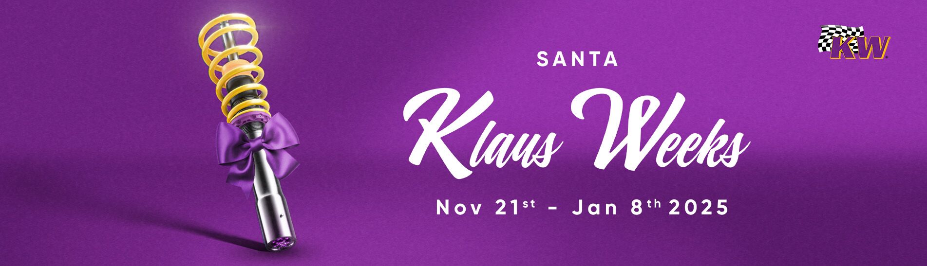 „KW Santa Klaus Weeks“ v termínu od 21.11.2024 do 08.01.2025