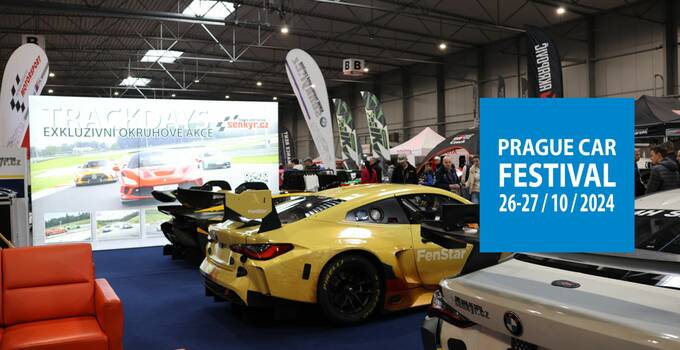 Pozvánka na letošní ročník Prague Car Festival 2024