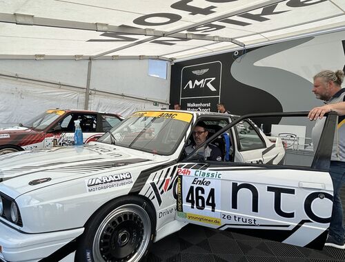 První seznámení s autem M3 E30 2,3l Gr.A - Pavel Bouška a Tomáš Erdélyi | ADAC 24h Nürburgring 2025 - 3h Classic 18.-22.05.2025 (Reportáž)