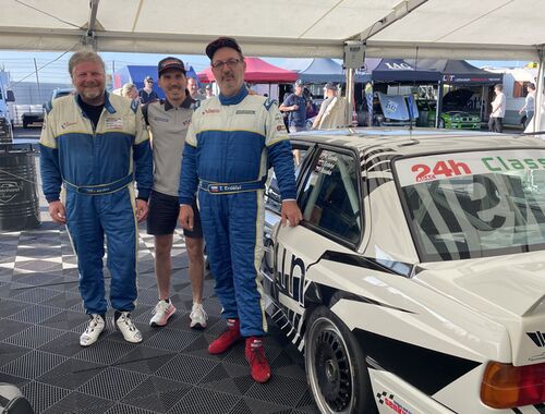 Pavel Bouška – Richard Gonda – Tomáš Erdélyi po uspěšné kvalifikaci č. 1 | ADAC 24h Nürburgring 2025 - 3h Classic 18.-22.05.2025 (Reportáž)