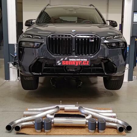 U faceliftované verze BMW X7 M 60i došlo vlivem nového tvarování...